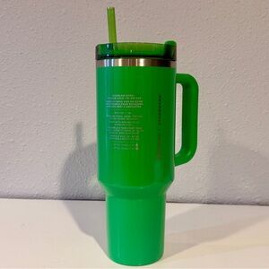 Stanley X Starbucks Limited 2025 Summer Green Pearl 40oz Tumbler BNWT